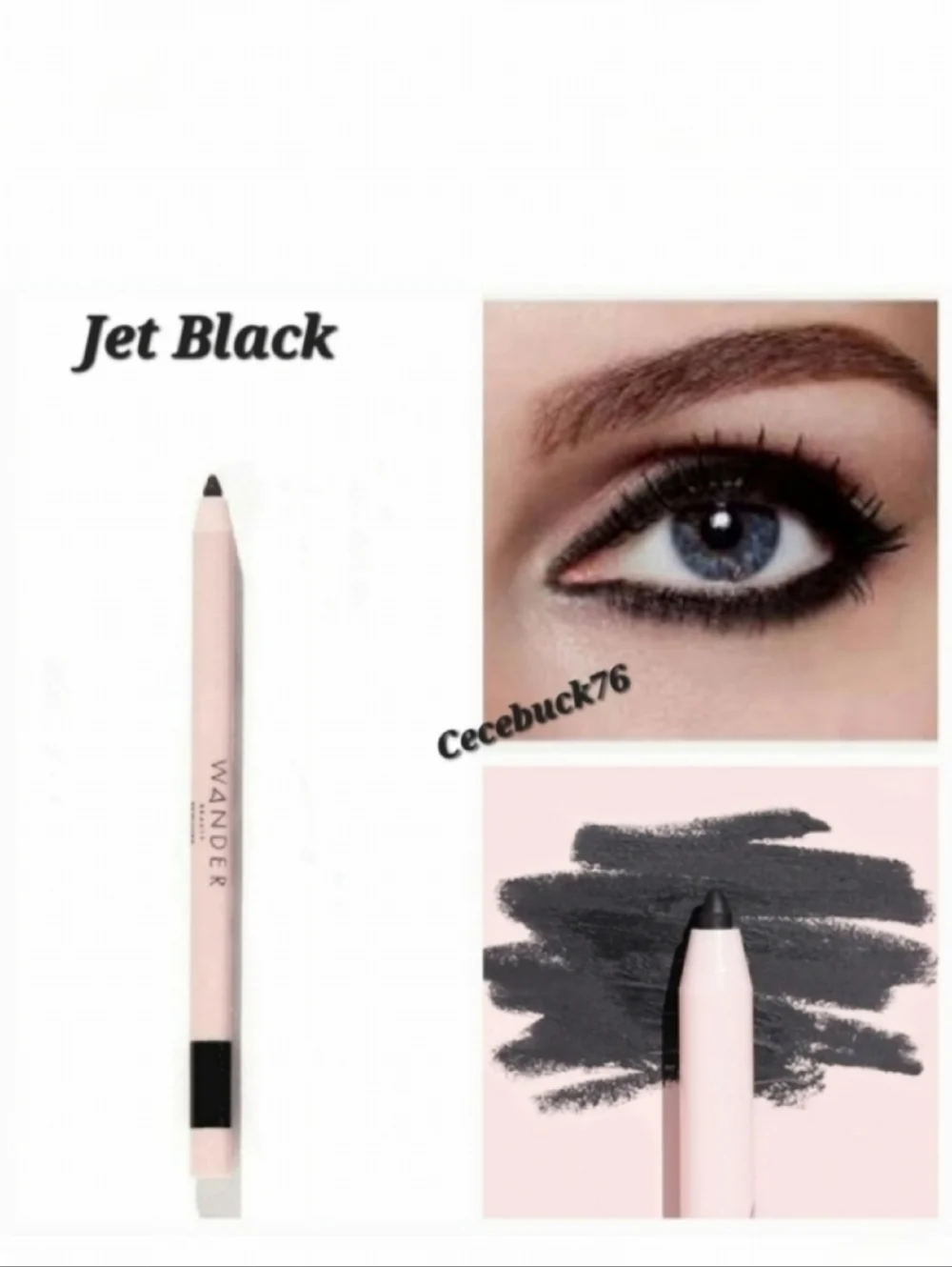 🌺Wander Beauty Jet Black Skyliner Automatic Gel Eyeliner